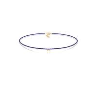 Elli Halskette Damen Halbmond Astro Trend Beads in 925 Sterling Silber | Schmuck Geschenke für Frauen Halskette Mädchen Mama Freundin, Perlen Silberkette, Länge 36 cm