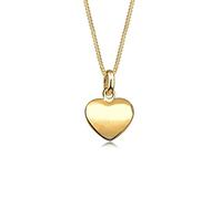 ELLI Damen Halskette 'Herz' gold, Größe 45, 4522180 Gold 45
