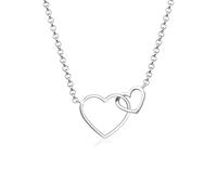 Elli Kette mit Anhänger »Herz Unendlichkeit Liebe 925 Silber«, Herz