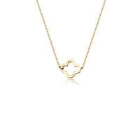 ELLI Damen Halskette 'Kleeblatt' gold, Größe 40, 4025002 Gold 40