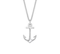 Elli Halskette Damen Panzer Anker Anhänger Maritim 925 Silber