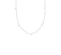 Elli Halskette Damen Plättchen Geo Kreis Basic in 925 Sterling Silber