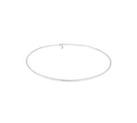 Kette ohne Anhänger ELLI "Choker Cuff Basic Blogger 925er Silber" Halsketten Gr. 40, Silber 925 (Sterlingsilber), Länge: 40 cm, silberfarben (silber) Damen Ketten ohne Anhänger (36719937-40)