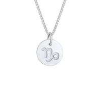 Elli Halskette Sternzeichen Steinbock Astro Matt 925 Silber