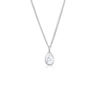 Elli - Zirkonia Tropfen 925 Sterling Silber Ketten Damen