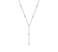 Elli Halskette Damen Y-Kette Geo Trend mit Kristallen 925 Silber