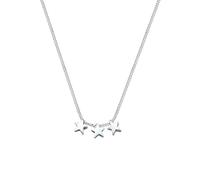 Elli Halskette Silber 925 Sterne Anhänger Kette Damen Schmuck Geschenke für Frauen Mädchen Mama Freundin, Silberkette Länge 45 cm