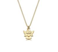 Elli Halsketten - Halskette Kinder Engel Taufe Kommunion Talisman 37 - Gr. unisize - in Gold - für Damen