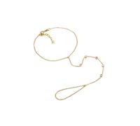 Elli Handkette Rosé 925 Sterling Silber, mit Kristallen von Swarovski® goldfarben Damen