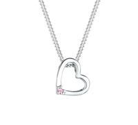 Elli Herz 925 Sterling Silber, mit Kristallen von Swarovski® 55 Damen