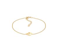 Elli Herz Anhänger Liebe Verbunden 925 Silber goldfarben Damen