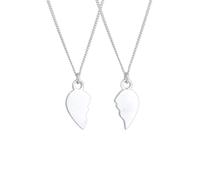 Elli Herz Gebrochen Freundin Partner 2er Set 925 Silber silberfarben Damen