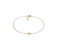 Elli Herz Heart Liebe Verschlungen 925 Silber goldfarben Damen