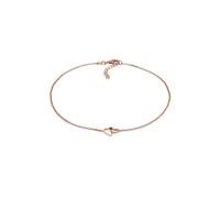 Elli Fußschmuck Herz Heart Liebe Verschlungen 925 Silber Rosegold