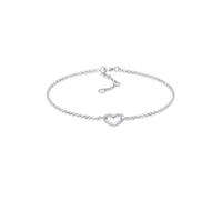 Elli Herz Liebe Love 925 Sterling Silber silberfarben Damen