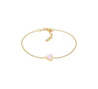 Elli Herz Liebe Love Emaille 925 Silber Rosa Damen