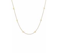 Elli Herz Liebe Love Herzkette 925 Silber goldfarben Damen