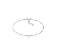 Elli Herz Liebe Romantik Erbskette 925 Silber silberfarben Damen