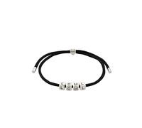 Elli Herz LOML Lettering Sterling Silber vergoldet Schwarz Damen