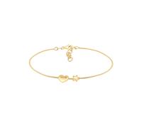 Elli Herz Sterne Astro Symbol Filigran 925 Silber goldfarben Damen
