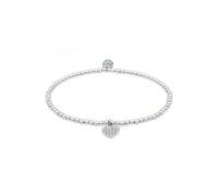 Armband Herz Symbol Kristalle 925 Silber Elli Weiß 001 (Artikelnummer: 4N949/80X001)