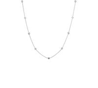 Elli Herz Weiß 925 Sterling Silber, mit Kristallen von Swarovski® silberfarben Damen