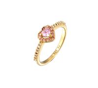 Elli Herz Zirkonia Weiß 925 Sterling Silber 56 Damen