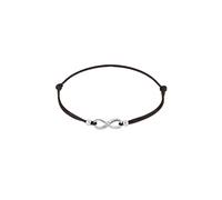 Elli Infinity Trend Symbol Elastisch 925 Silber Schwarz Damen