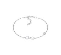 Elli Infinity Unendlichkeit Symbol Mondstein 925 Silber silberfarben Damen