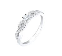 Elli Infinity Zirkonia 925 Sterling Silber 56 Damen