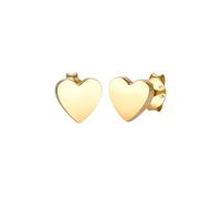 Elli Kinder Stecker Herz Liebe Basic 925 Silber goldfarben Damen
