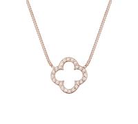 Elli Kleeblatt Glück Zirkonia 925er Silber 40 Damen