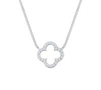 Elli Kleeblatt Glück Zirkonia 925er Silber 50 Damen