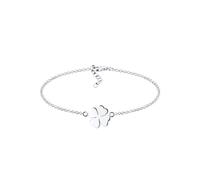 Elli Kleeblatt Glücksbringer Symbol 925 Sterling Silber silberfarben Damen