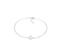 Elli Kleeblatt Zirkonia Glücksymbol Talisman 925 Silber silberfarben Damen
