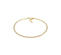 Elli Kordelkette Gliederkette Basic Layer 925 Silber 22 Damen