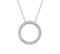 Elli Kreis Geo Funkelnd 925 Silber, mit Kristallen von Swarovski® 45 Damen