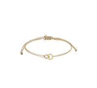 Elli Kreis Geo Minimal 925 Silber Beige Damen