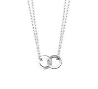 Elli Kreis Layer Liebe 925 Sterling Silber silberfarben Damen