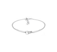 Elli Kreis Trend Verbundenheit 925 Sterling Silber silberfarben Damen