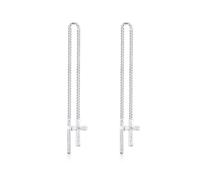 Elli Kreuz Religion Kommunion Konfirmation 925 Silber silberfarben Damen