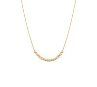 Elli Kugelkette Basic Kombinierbar Geo Look 925 Silber goldfarben Damen