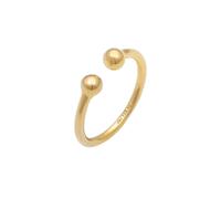 Elli Kugeln Minimal Offen Verstellbar 925 Sterling Silber 54 Damen