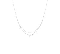 Elli Halskette Damen Basic Layer Look mit Kristallen in 925 Sterling Silber