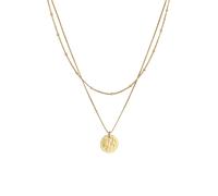 Elli Layer Kugelkette Boho 2-lagig 925 Sterling Silber 40 Damen
