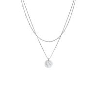 Elli Layer Kugelkette Boho 2-lagig 925 Sterling Silber 50 Damen