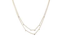 Elli Layer mit Kristallen von Swarovski® Weiß 925 Sterling Silber goldfarben Damen