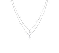 Elli Layer Plättchen mit Kristallen von Swarovski®925 Silber 40 Damen