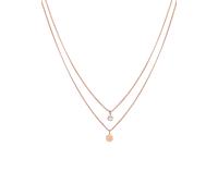 Elli Layer Plättchen mit Kristallen von Swarovski®925 Silber 40 Damen