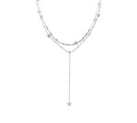 Elli Layer Sterne Kristallen von Swarovski® Weiß 925 Sterling Silber silberfarben Damen